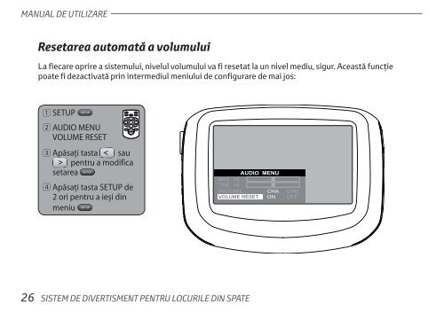 Toyota Rear Entertainment System - PZ462-00207-00 - Rear Entertainment System - Romanian - mode d'emploi