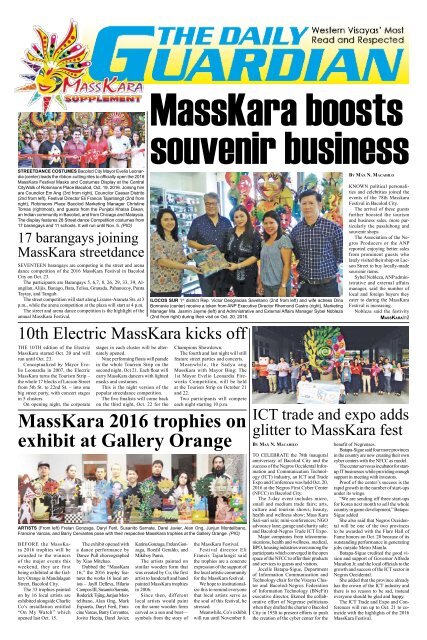 MassKara boosts souvenir business