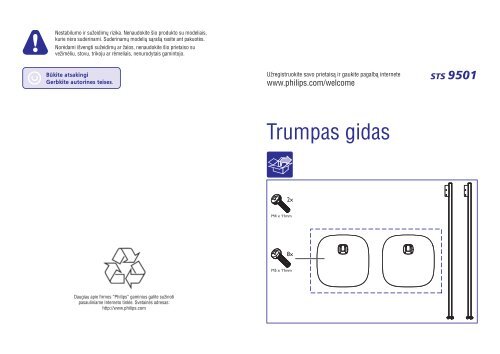 Philips Speaker stand - User manual - LIT