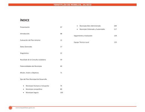 PLAN MUNICIPAL DE DESARROLLO