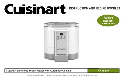 electronic yogurt maker with automatic cooling