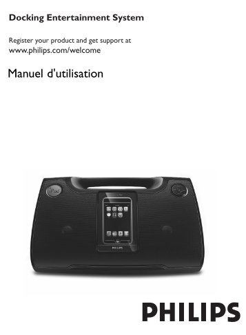 Philips docking entertainment system - User manual - FRA