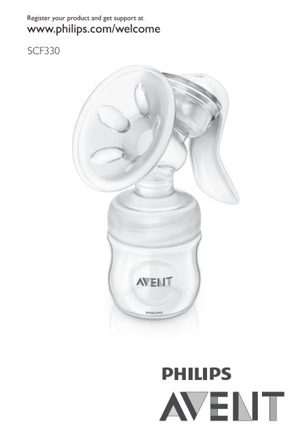 Philips Avent Comfort Manual breast pump - User manual - RON