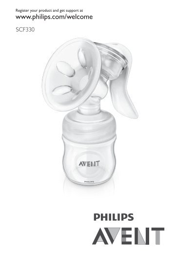 Philips Avent Comfort Manual breast pump - User manual - SRP