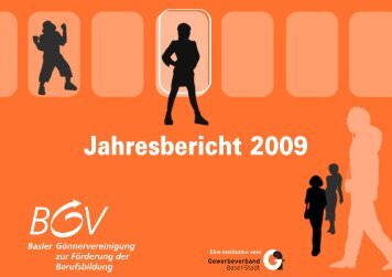 Jahresbericht 2009 - KMU-Channel Gewerbeverband Basel-Stadt