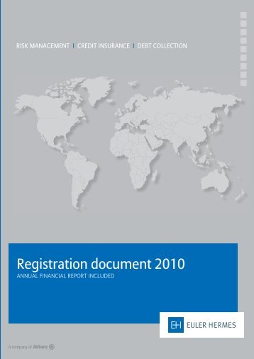 Registration document 2010 - Euler Hermes