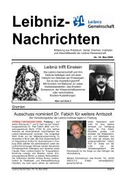 Nachrichten - Leibniz-Institut für Katalyse