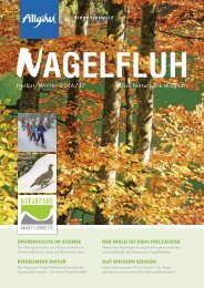 NAGELFLUH Herbst/Winterausgab 2016 - Das Naturpark-Magazin