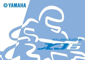 Yamaha XJ6-N - 2010 - Manuale d'Istruzioni TÃ¼rkÃ§e