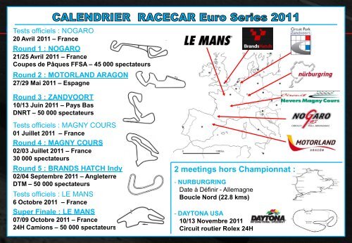 RACECAR Euro Series Présentation