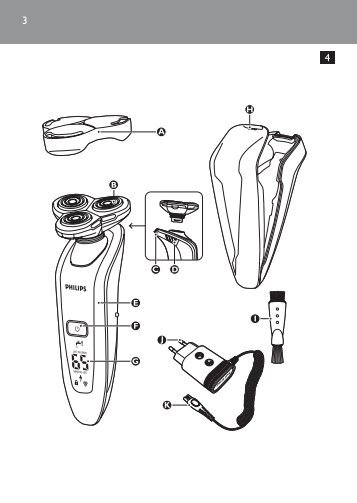 Philips Electric shaver - User manual - FAS