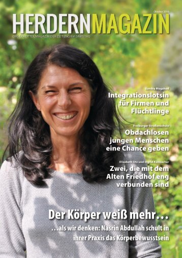 Herdern Magazin, Oktober 2016