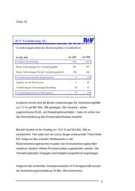 Rede von Dr. Jürgen Förterer, Vorstandsvorsitzender der R+V ...