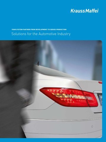 Plastic and rubber components for automotive applications are ...