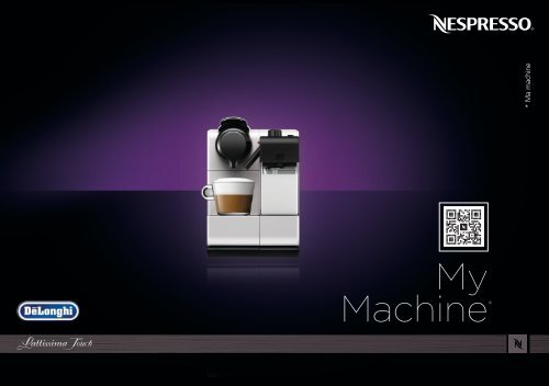 Delonghi Nespresso Delonghi Latissima Touch EN550.S - notice