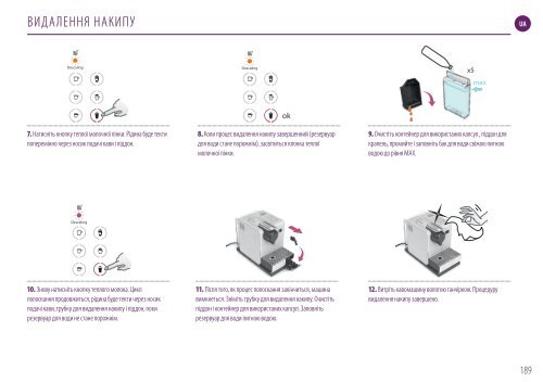 Delonghi Nespresso Delonghi Latissima Touch EN550.S - notice