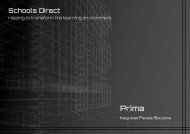 Education portfolio from Prima Systems