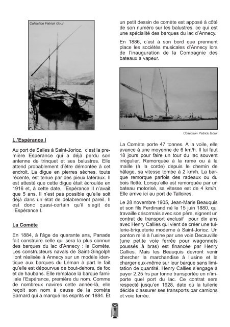 Info'Barque No 44 - La Barque des Enfants