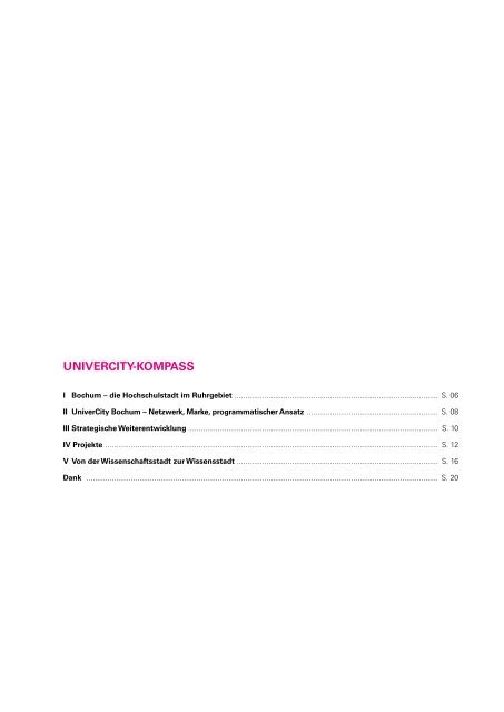 UniverCity-Kompass