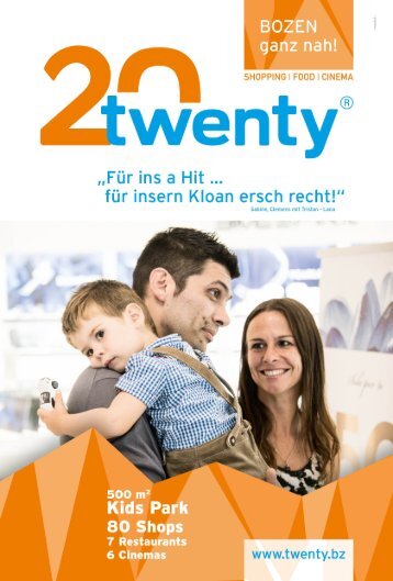 TWENTY - Bozen - Neue Werbekampagne