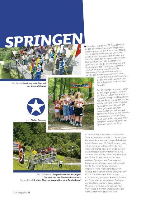 ssm | magazin - Regionalverband Schneesport Mittelland