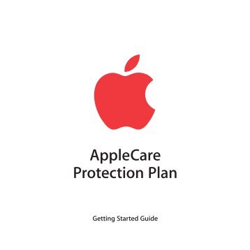 Apple AppleCare Protection Plan pour Mac - Guide de dÃ©marrage - AppleCare Protection Plan pour Mac - Guide de dÃ©marrage