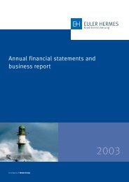 Annual financial statements and business report - Euler Hermes ...