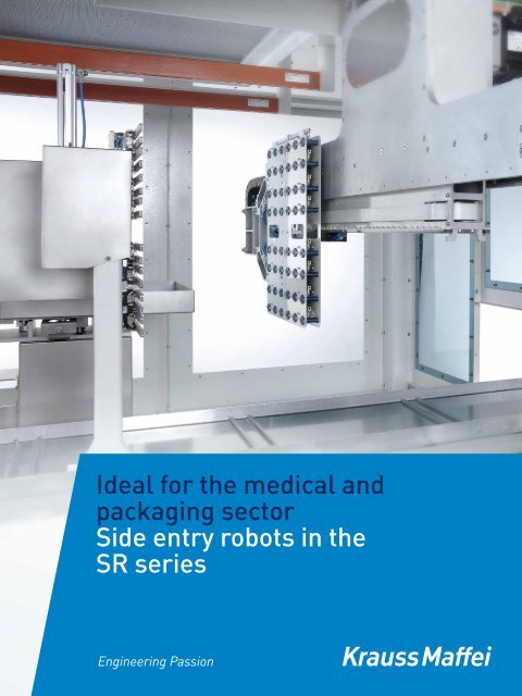 Side entry robots in the SR series - Krauss Maffei