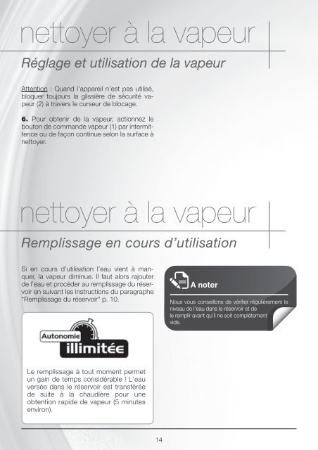 Astoria Nettoyeur vapeur Astoria NN620A - notice