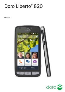 Doro Telephone Portable Notice