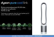 Dyson Purificateur-ventilateur Dyson Cool Purifier Tower Fan White/silver - fiche produit