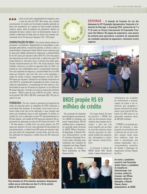 Jornal Cocamar Maio 2015