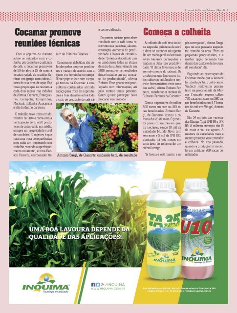 Jornal Cocamar Maio 2015