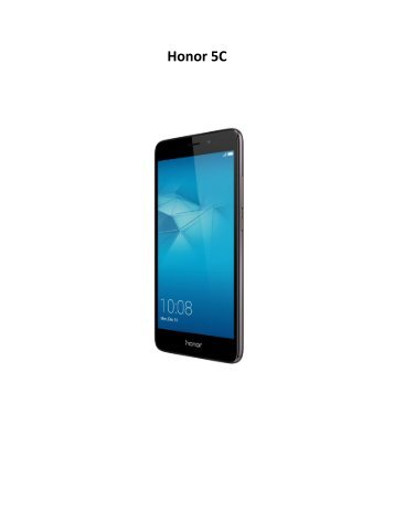 Honor Smartphone Honor 5C Or - fiche produit