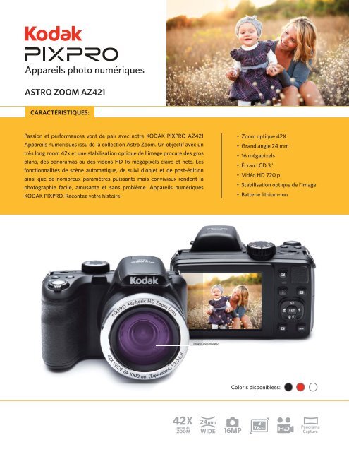 Appareil Photo Numérique Compact Kodak PIXPRO AZ421 - Occasion En état De Marche