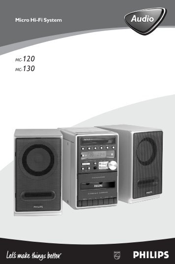 Philips Micro Hi-Fi System - User manual - ITA