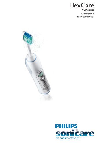 Philips Sonicare FlexCare Sonic electric toothbrush - User manual - ZHS