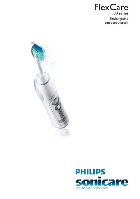Philips Sonicare FlexCare Sonic electric toothbrush - User manual - KOR