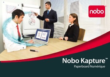 Nobo Accessoire pour Paperboard Nobo Kapture-3blocs papier A1 repositionnabl - notice