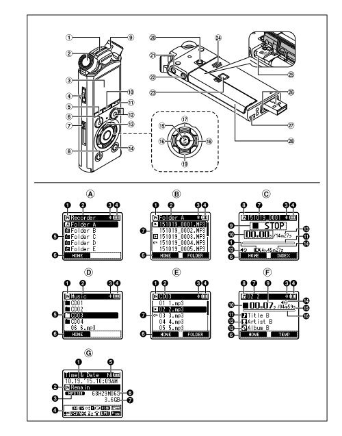 Olympus Dictaphone Olympus LS-P1 - notice