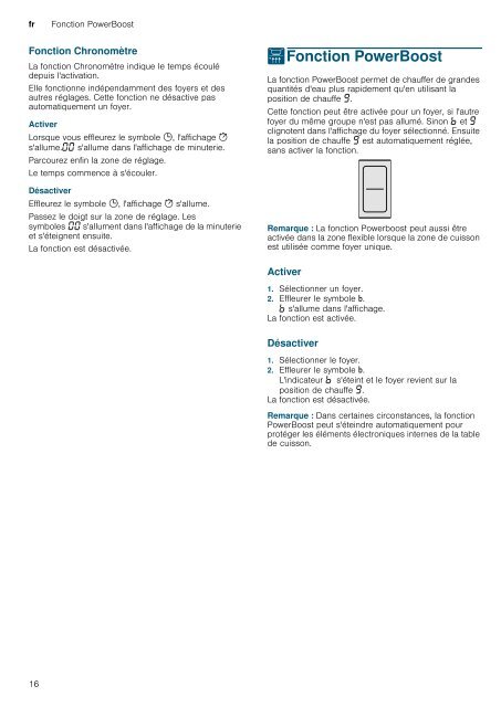 Siemens Domino induction Siemens EX375FXB1E - notice