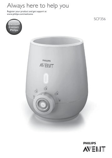 Philips Avent Nutrient-preserving bottle warmer - User manual - POL