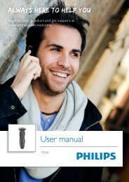 Philips Click&Style Philips Norelco shave, groom & style - User manual - FRA