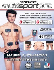 Sport Elec Electrostimulation Sport Elec Multisport Pro - notice
