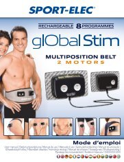 Sport Elec Electrostimulation Sport Elec GLOBAL STIM - notice