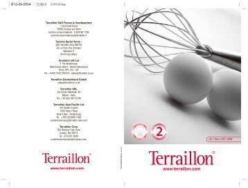 Terraillon Balance de cuisine Terraillon CARRE INOX - notice