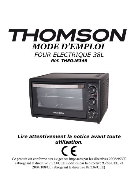 Thomson Mini four Thomson THEO46346 - notice