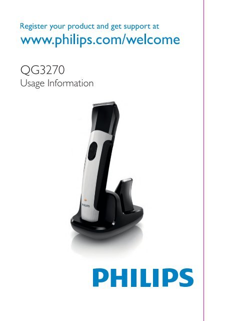 philips norelco multigroom instructions