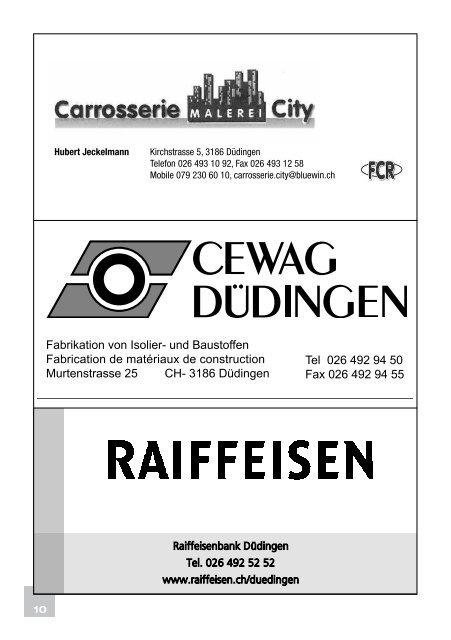 31. SCD-Dorfturnier - SC Düdingen