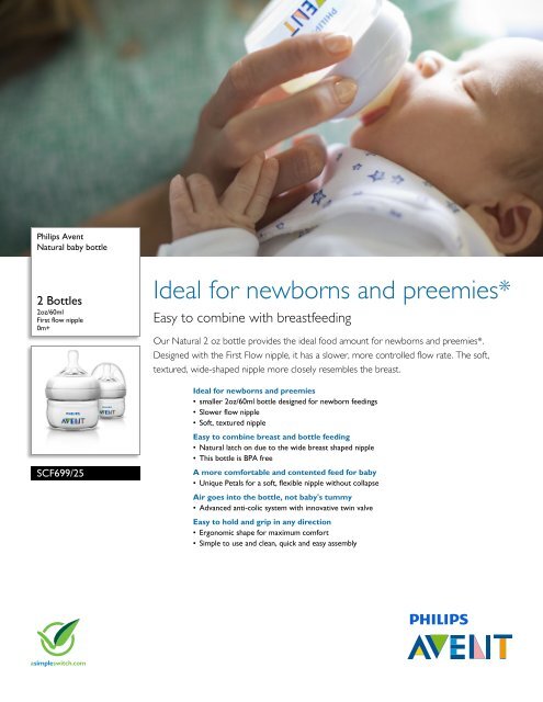 avent natural preemie nipple